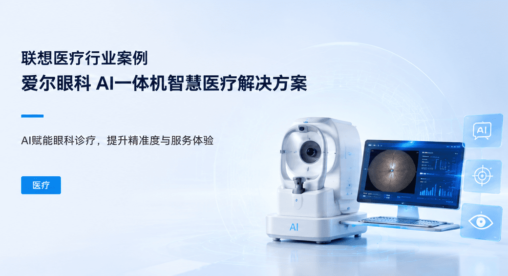 联想医疗行业案例｜爱尔眼科 AI一体机智慧医疗解决方案